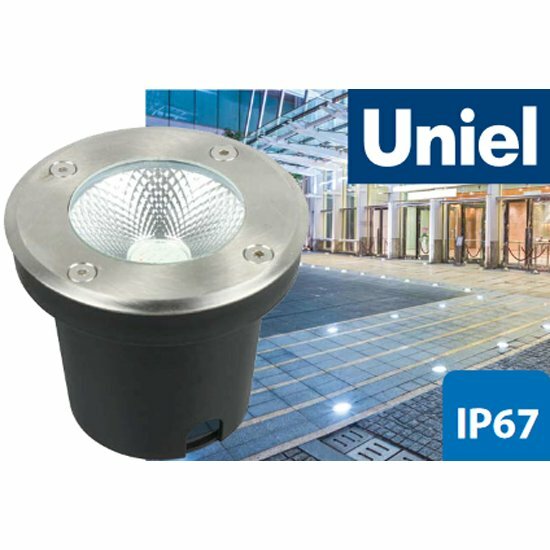 Ландшафтный светильник Uniel ULU-B14A-6W/2700K IP67 GREY