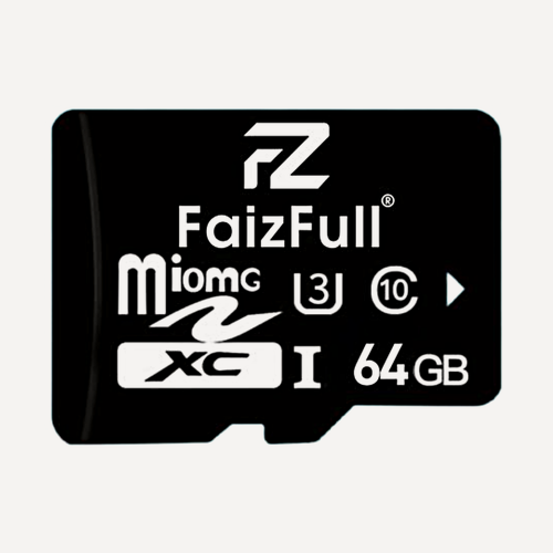 Изображение товара Карта памяти MicroSD/MicroSDXC/ Высокоскоростная, водонепроницаемая / Class10 U3 / 64GB