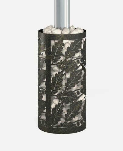 Изображение товара Сетка для камней "Эверест" "Легкий пар", сталь, чёрная, 28 см