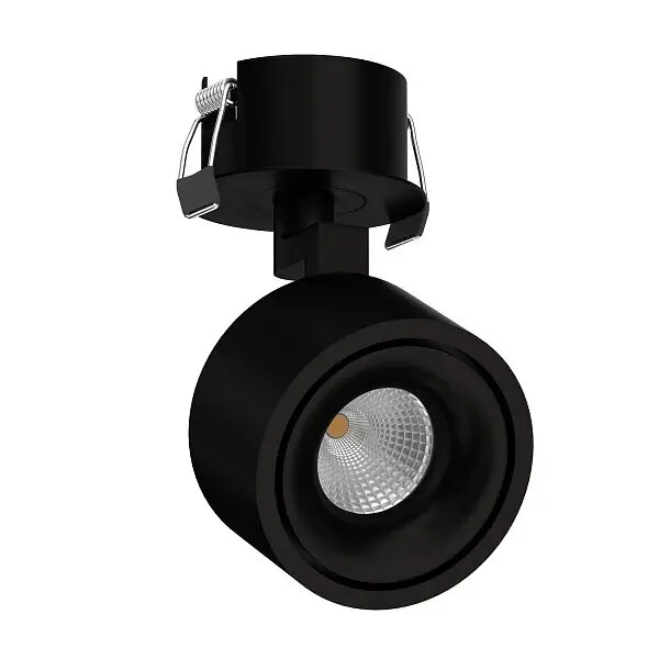 Встраиваемый поворотный светильник SAGITONY R BASIC S75 Black — фото 1