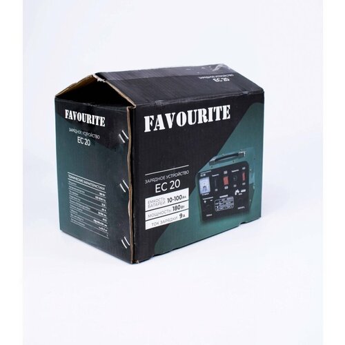 Зарядное устройство 180 Вт 1224 В 9 А 60 А 10-100 Ач FAVOURITE EC 20 5100₽