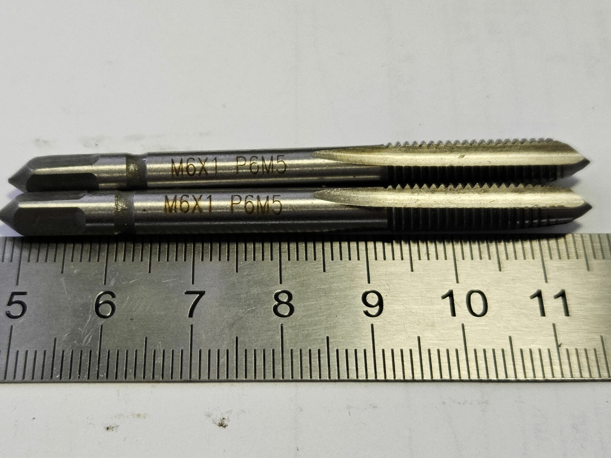 Метчик м/р М6х1 комплект из 2х шт. — фото 1