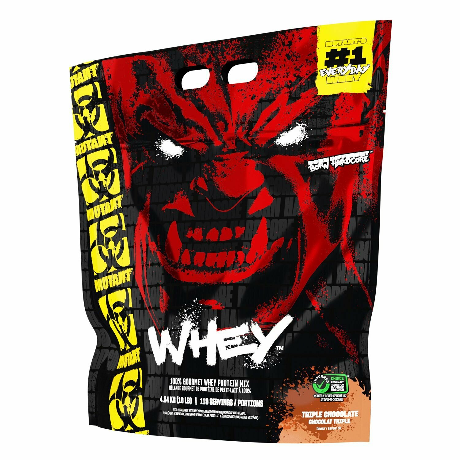 Протеин Mutant Whey 4540 гр Тройной Шоколад