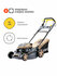 Газонокосилка бензиновая Nocord NLG-51.170. S, ширина 51 см, 170 ...