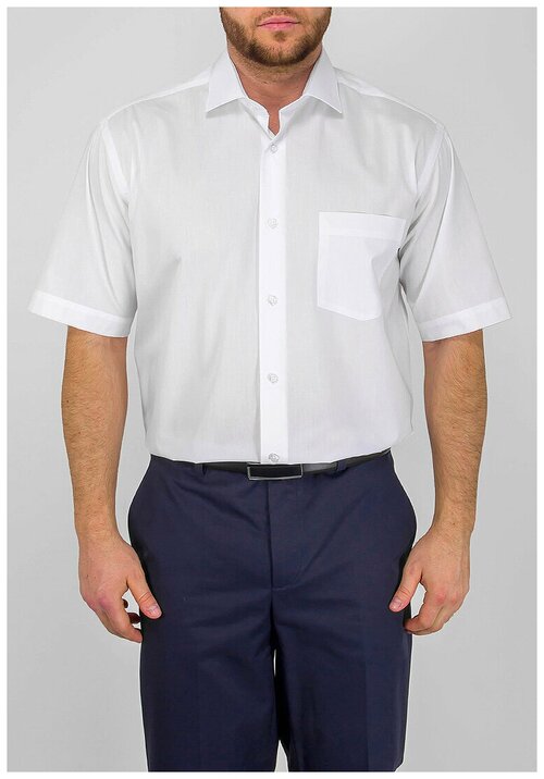 Рубашка GREG, размер 174-184/50, белый