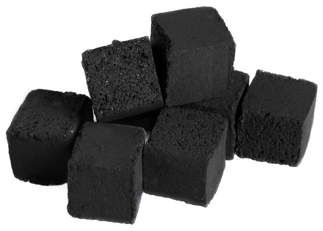 Кокосовый уголь COCOBRICO 96 кубиков 1 кг. - фотография № 2