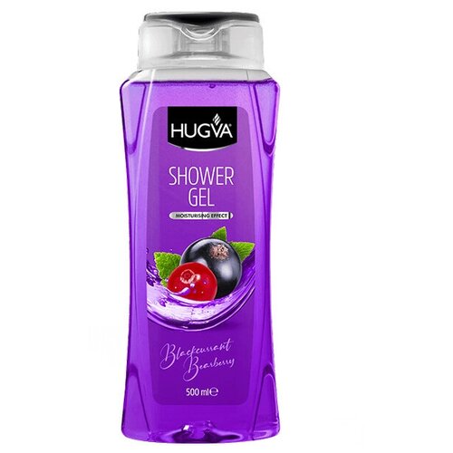 Hugva Женский Blackcurrant  & Bearberry Гель для душа Увлажняющий 500мл