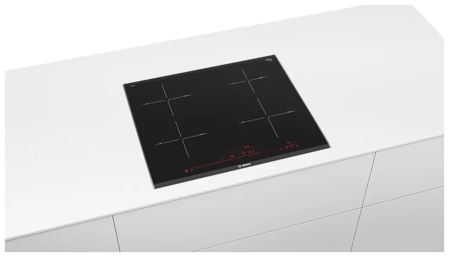 Встраиваемая индукционная панель Bosch PIE675DC1E - фотография № 2