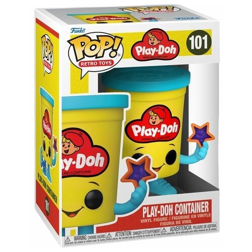 Фигурка Funko POP! Play-Doh Container / 57811-101 фигурка funko funko pop retro toys play doh container 57811 10 см