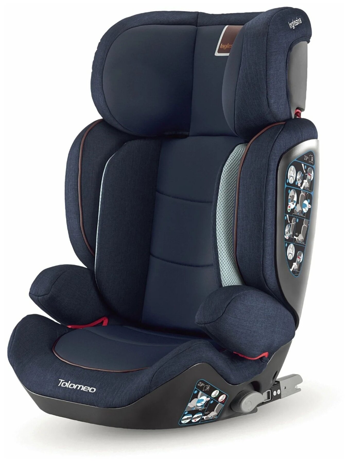 Автокресло Inglesina Tolomeo iFix navy .