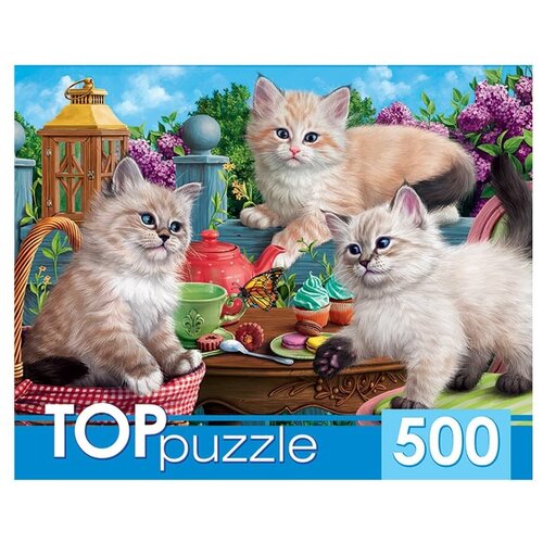 фото Пазл top puzzle 500 деталей: невские маскарадные котята рыжий кот