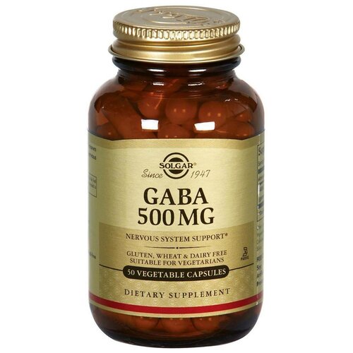 Solgar Gaba 500 mg.