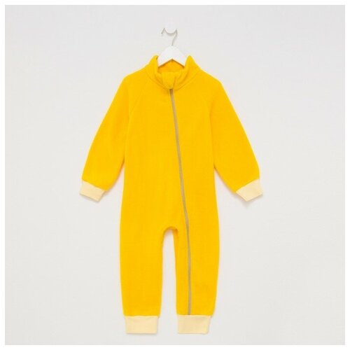 Комбинезон Сима-ленд, размер 30, желтый юниор текстиль платье для девочки цвет фуксия синий рост 104 см