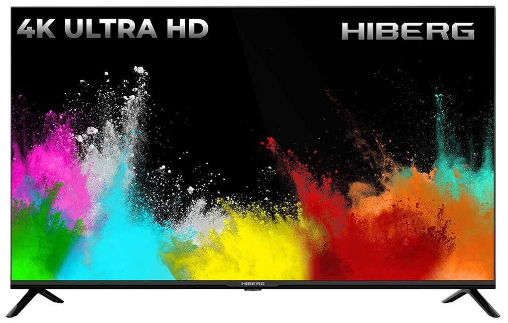 Телевизор (HIBERG 43Y UHD-R SMART TV безрамочный)