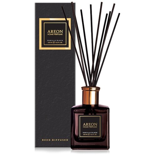 Ароматизатор для дома/аромадиффузор с палочками Areon Home Perfume Premium Vanilla Black 150 мл