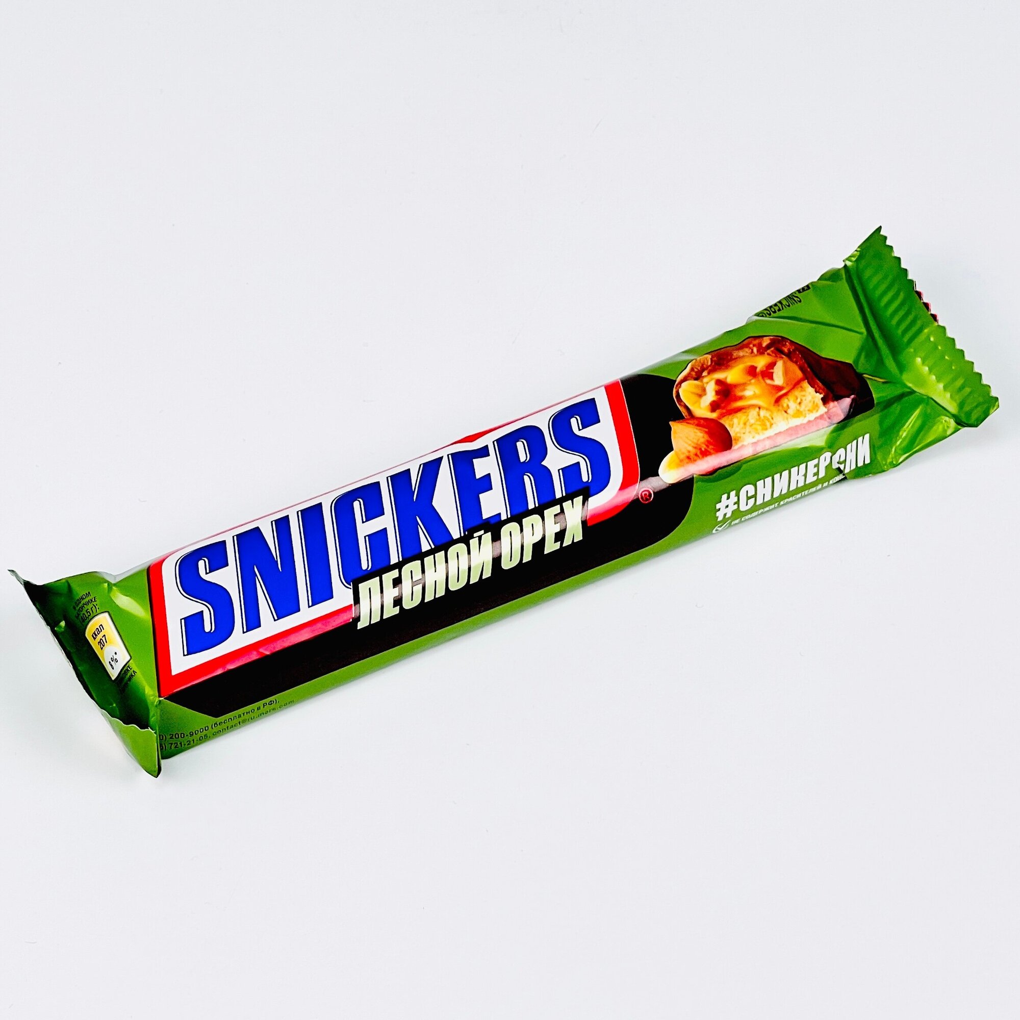 M.Snickers Лесной Орех шоколадный батончик 81г