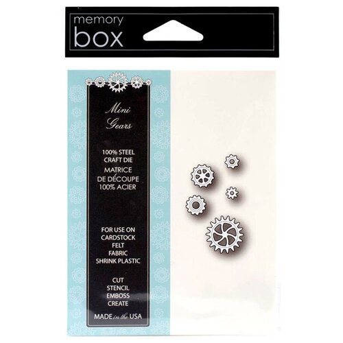 нож для вырубки memory box mini gears диаметр 6 8 11 13 18 мм Нож для вырубки Memory Box, Mini Gears, диаметр 6,8,11,13,18 мм.