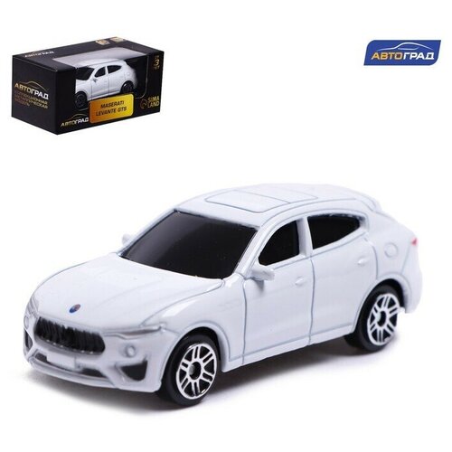 Машина металлическая MASERATI LEVANTE GTS, 1:64, цвет белый