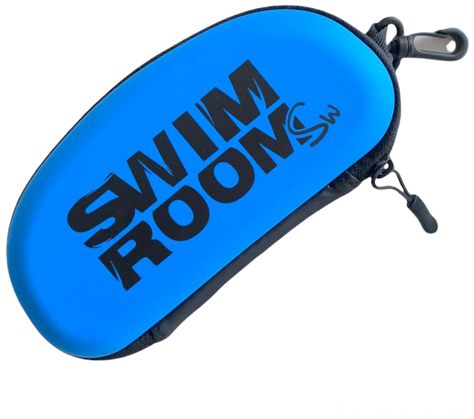 Чехол / футляр для плавательных очков и шапочки SwimRoom "Swim Case 2.0", Синий с черным