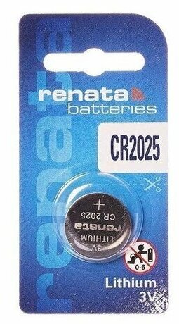 Батарейка Renata Lithium CR2025 3V 1шт.