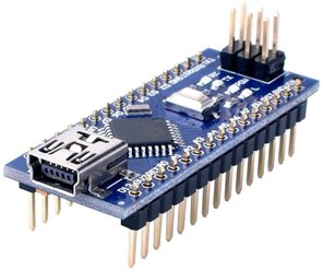 Контроллер Arduino совместимый Nano v3 Atmega328P CH340G (soldered) / программируется в Arduino IDE