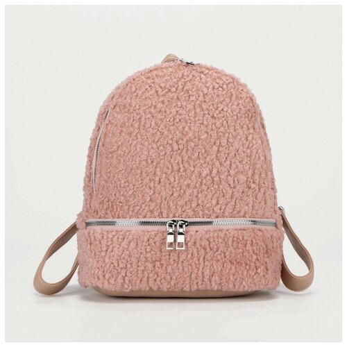 фото Рюкзак на молнии, цвет розовый noname
