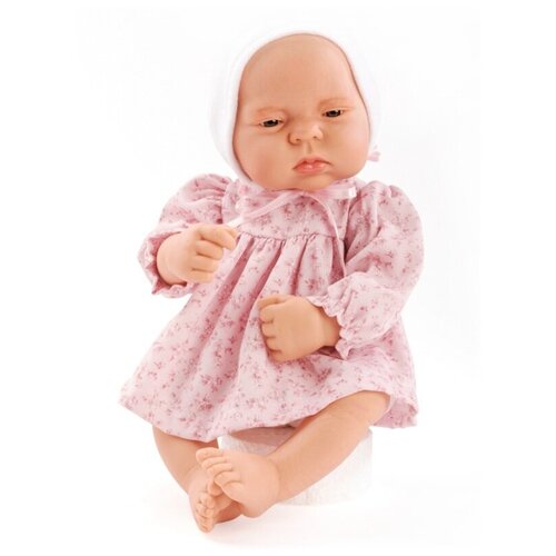 фото Asi asi виниловая кукла аси (asi) реборн лючия (42 см) - в розовом платье