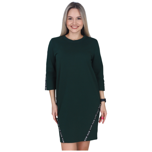 Платье Elena Tex, размер 52, зеленый