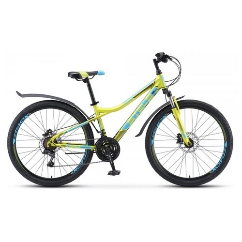 Горный MTB велосипед STELS Navigator 510 D 26 V010 2021 рама 16 Салатовый 2281000₽