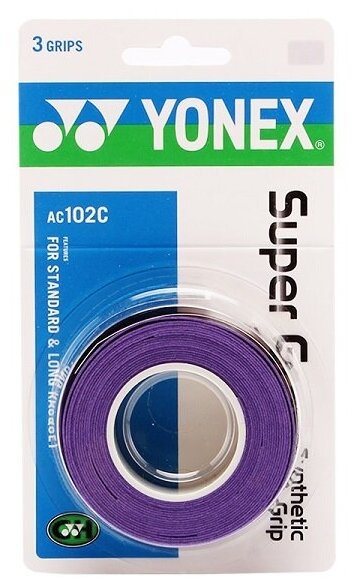 Обмотка для ручки ракетки Yonex Overgrip AC102C х3 Purple