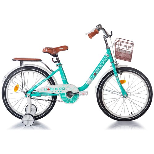 Велосипед детский двухколесный Mobile Kid Genta 20″ CYAN