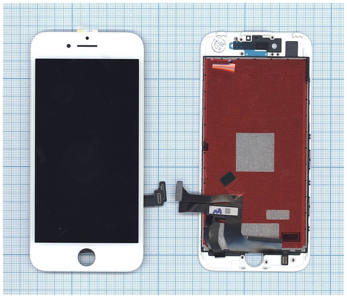 Дисплей OEM для iPhone 7 в сборе с тачскрином (AAA) белый