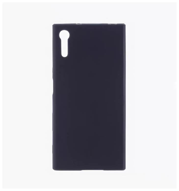 Чехол панель-накладка Чехол. ру для Sony Xperia XZ Dual (F8332) 5.2 ультра-тонкая полимерная из мягкого качественного силикона черная