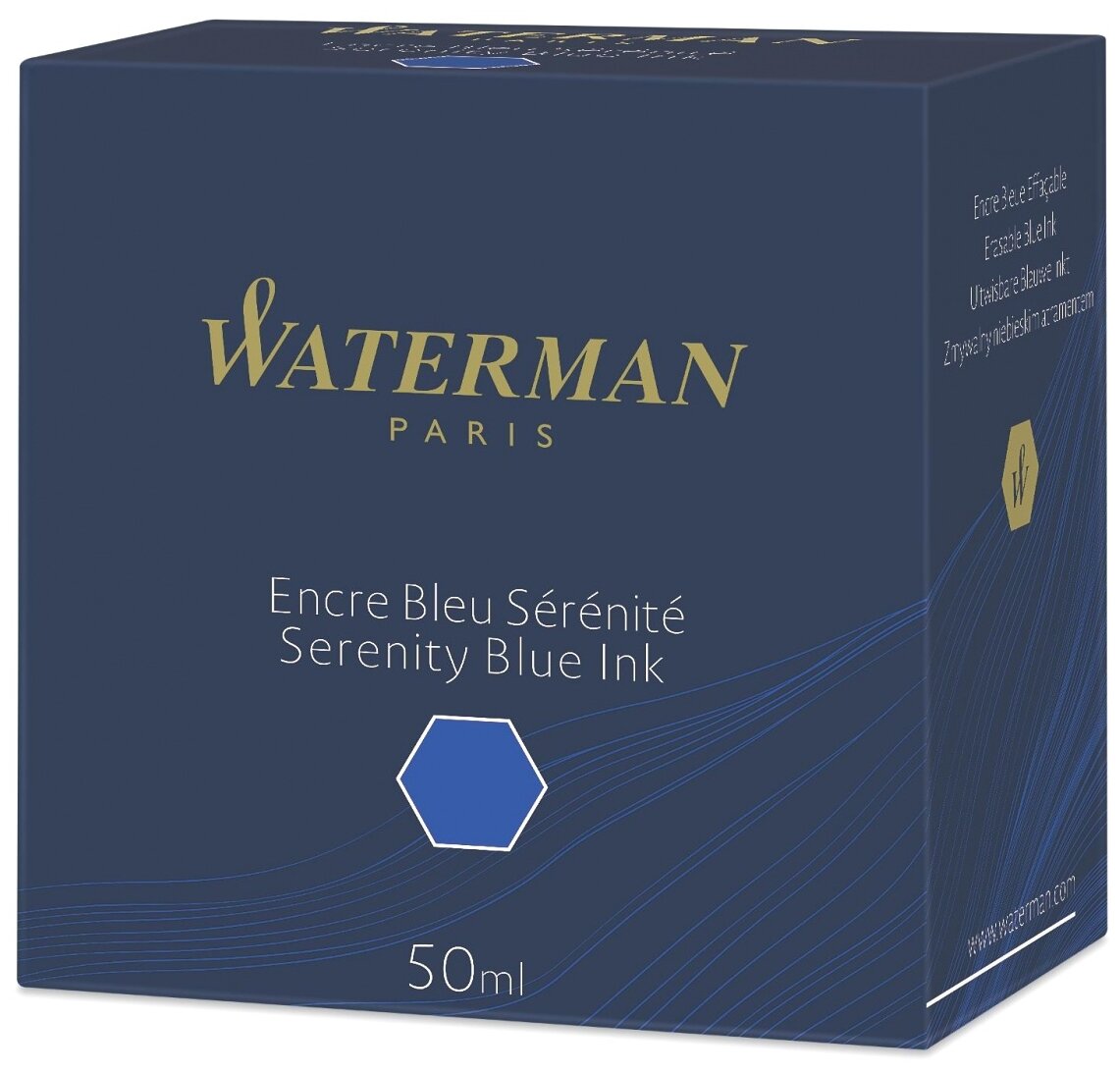 Чернила для перьевой ручки Waterman S01107, 50 мл —  в интернет .