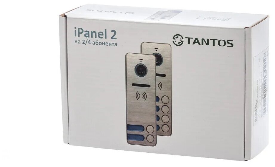 Вызывная видеопанель TANTOS iPanel 2 (Metal) 2 аб. - фотография № 11