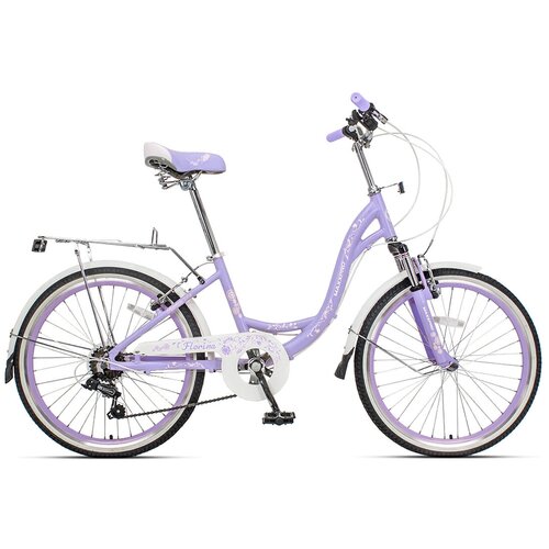 Велосипед подростковый Флорина 24 сиреневый 1600000₽