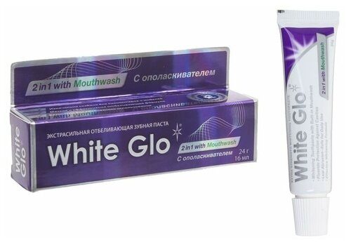 Отбеливающая зубная паста White Glo 