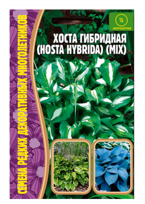 Семена Хосты гибридной микс (Hosta hybrida) (0,02 г)