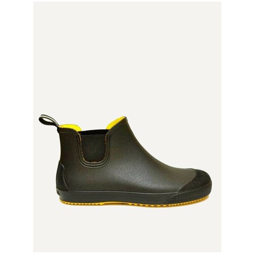 Мужские ботинки Nordman Beat, цвет чёрный/желтый, размер 46