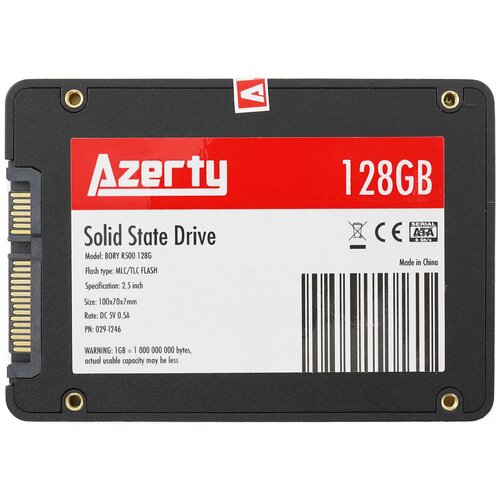 128 ГБ Внутренний SSD диск Azerty Bory R500 128G (029-1246)