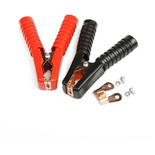 Зажим АКБ 135 см 100 А омеднённые комплект 2 шт 64600₽