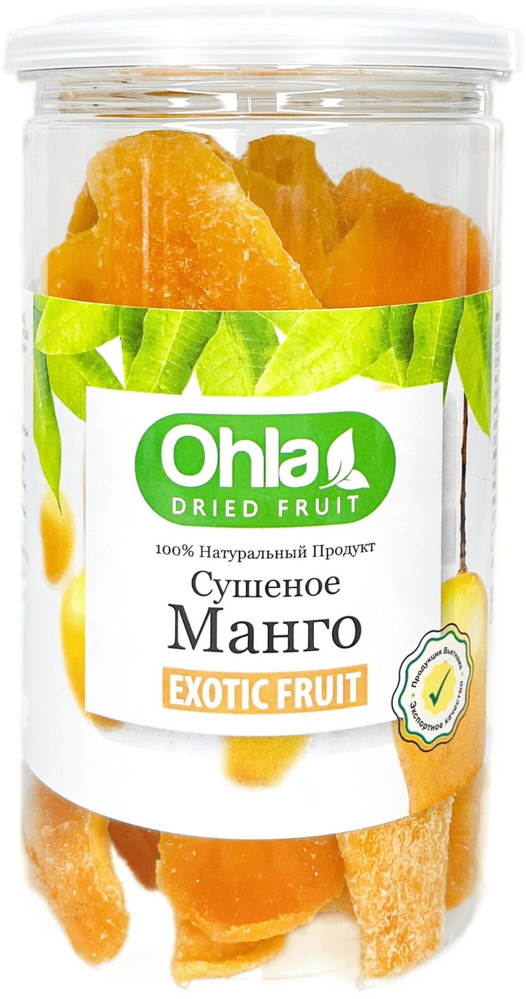 Манго ЭМО сушеный OHLA, сухофрукты Premium, 400 гр, Вьетнам