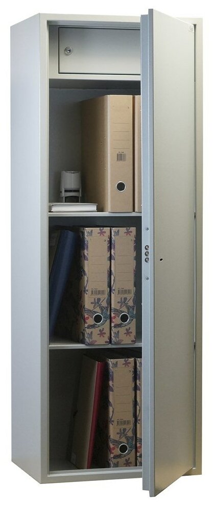Шкаф металлический бухгалтерский Klesto M125K для документов. ВхШхГ 1250х460х340 мм