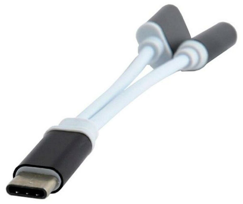 USB Type-C - Audio Jack 3.5 переходник Cablexpert CCA-UC3.5F-02 — фото 1