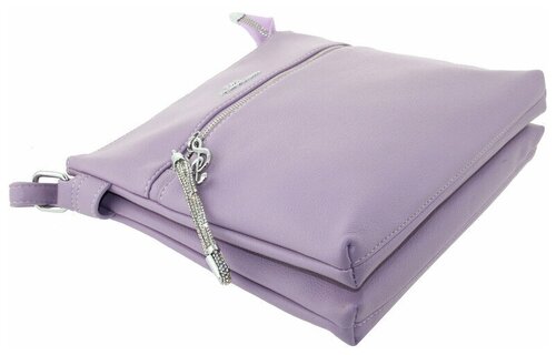 Сумка  планшет Polina & Eiterou повседневная, внутренний карман, фиолетовый