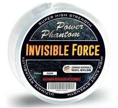 Леска Power Phantom Invisible Force CLEAR 0,18mm, 4,6kg 100m, 1 штука