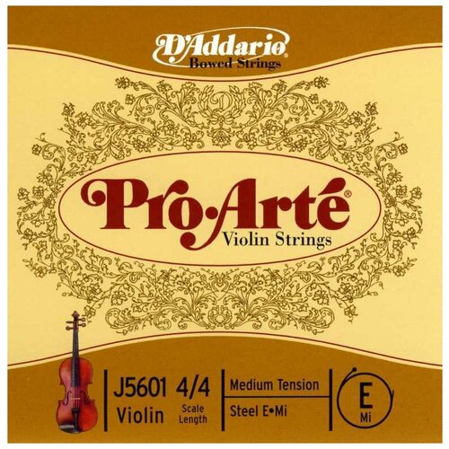 d addario h313 4 4 m струна одиночная для скрипки D ADDARIO J5601 4/4 M Струна одиночная для скрипки