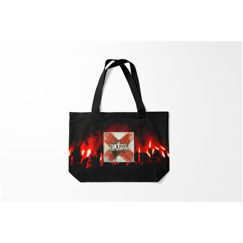 фото Сумка-шоппер / 46х35 см / рок / louna burnettie