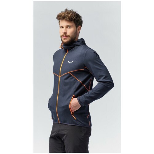 Флис для активного отдыха Salewa Light Micro Pl M Fz Hdy Navy Blazer/4570 (EUR:S)