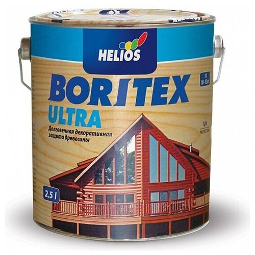 Helios Boritex Ultra 0,75 л. №10 Каштан антисептик helios boritex ultra 10 бесцветный 47966605